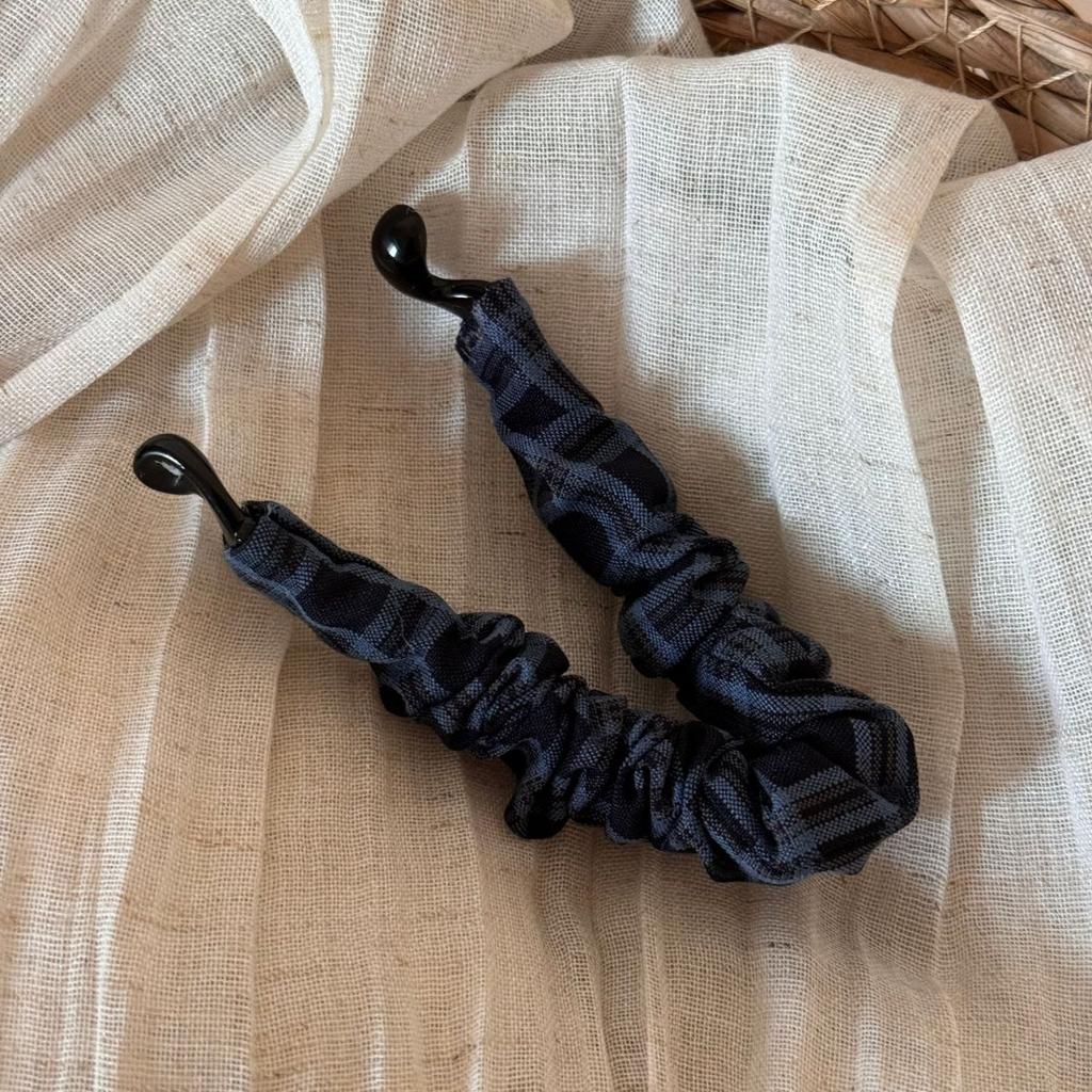 Fabric Banana Clip Korean Elegant Leopard Print Ponytail Holder Ponytail Clip Hair Claw Hairpin Sweet Bowknot Hair Clip Women