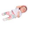 Lifelike Baby Doll 12 Inch Soft Silicone Newborn Infant Doll with Clothes Feeding Bottle Children ToyBoy Doll