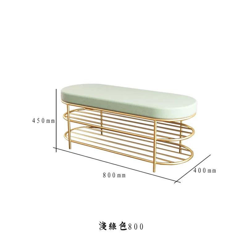 

Nordic Wrought Iron Shoe Cabinet - Luxury Storage Rack for Entryways & Dressing Areas