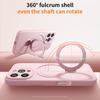 Liquid Bracket Lanyard Phone Case For iPhone 16 Pro Max 15 14 13 Pro Max 16Plus 360° Rotation Stand Wrist Strap Cover 16 Pro Max