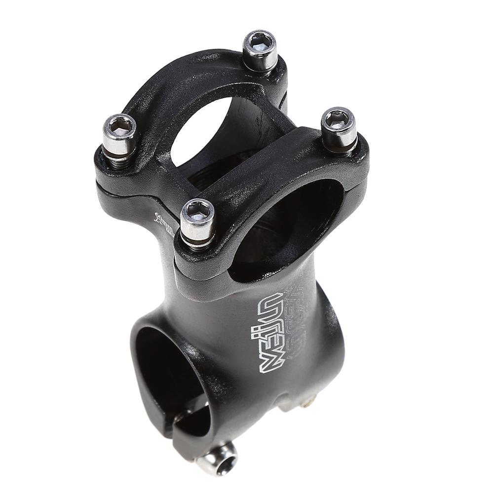 Mountain Road Bike Alunimium Alloy Bike Stem Accessory (Black 31.8*60mm)
