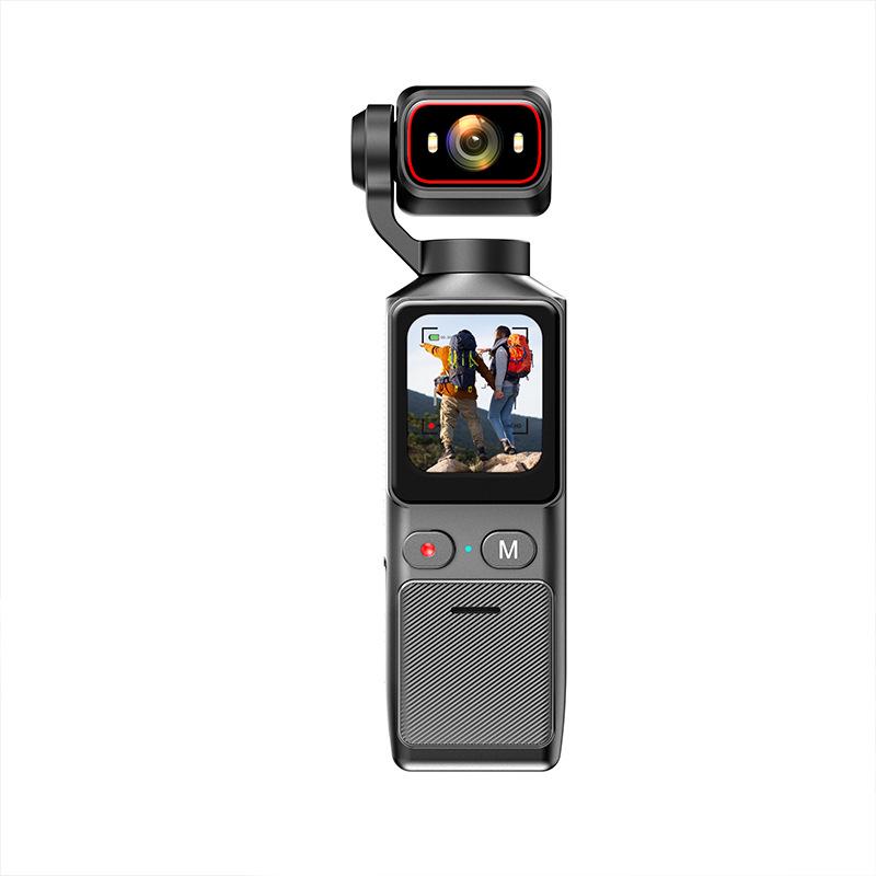 2K HD Rotating Lens Outdoor Sports Camera with WIFI & Handheld Screen