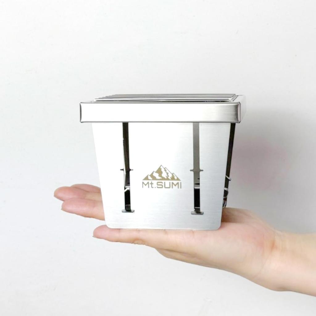 Perfect Grill Micro PerfectGrill micro Fast Perfect for Family and Solo Camping Mt.SUMI (Square) / (square) / BBQ, Foldable, Compact, Grill,