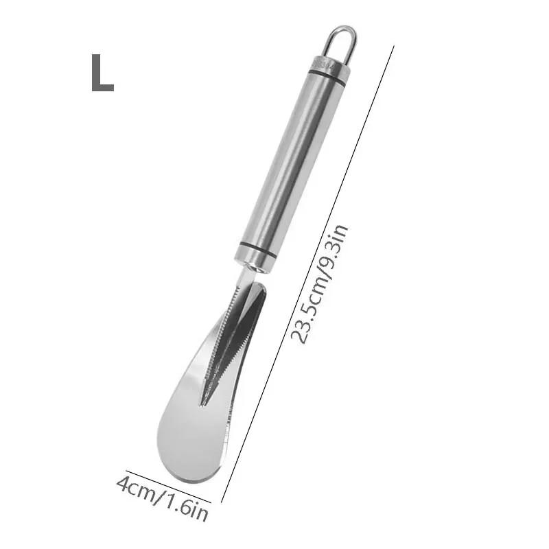 1 Pc Stainless Steel Peeler Practical Fruit Grapefruit Lemon Orange Peeler Kitchen Gadgets Kitchen Items