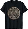 NEW LIMITED Aztec or Mayan Calendar Maya Sun Mexican Art T-Shirt Size S-5XL