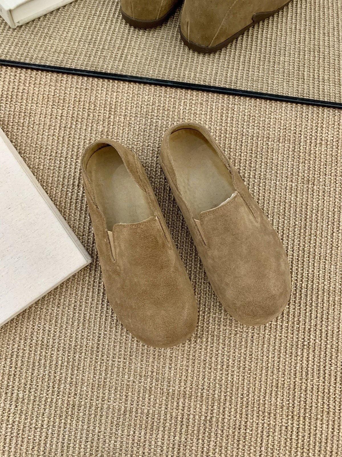 Женские мокасины Birkenstock на платформе универсальные повседневные Birkenstock с одной педалью 40 3060₽