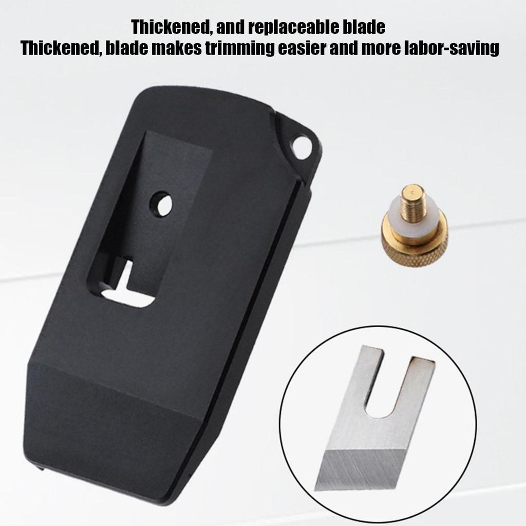 Woodworking Hand Planer Adjustable Portable Pocket Manual Planer Carpenters Plane Trimming Tool For PVC ABS Gypsum Fiberboard
