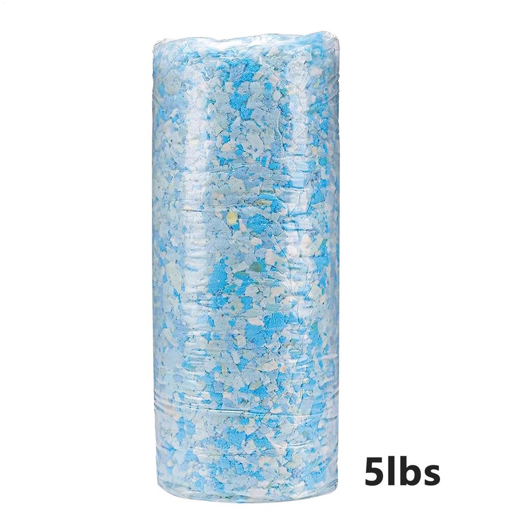 Memory Foam Filling For Pillows 5lbs Shredded Cushion Inner Filling Couch Cushion Stuffing Stuffed Replacement For Plush Toys
