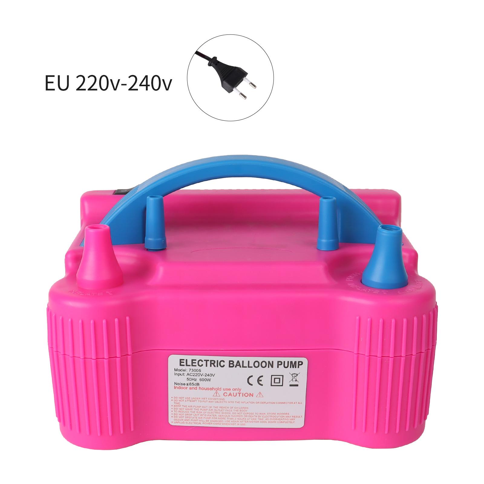 

1 шт. воздушный насос 220 В электрический высокой мощности с двумя соплами воздуходувный шар портативный надувной насос для дома, свадьбы, вечеринки ZPG EU