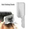 Flat Top Blending Fading Hair Cutting Comb Professional Heat Resistant for Men Barber Clipper Salon Hair Styling Accessory Tool