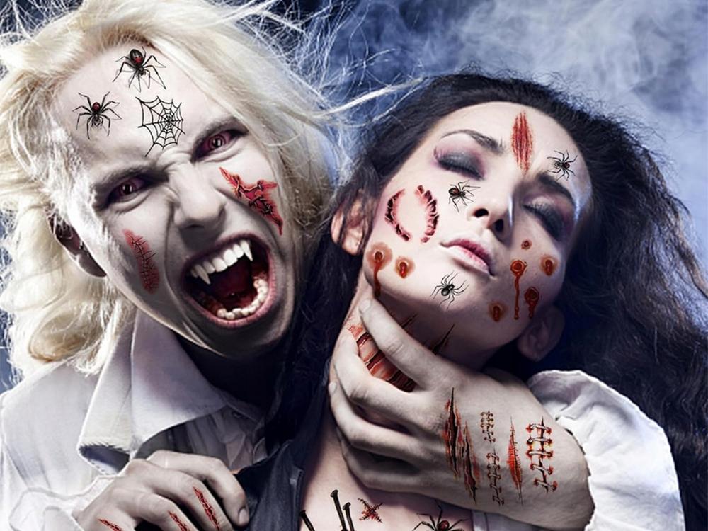 Halloween Tattoo 12X19 (5000)