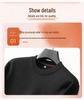 2025 Autumn-Winter Men's Plus Size Velvet Thick Sweater, Casual Round-Neck Warm Knitwear