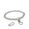100% Edelstahl 304 Nahtlos Ohne Knoten Jack Link Kette Haustier Hundehalsband 2,5-5MM Durchmesser 35-80CM Umfang