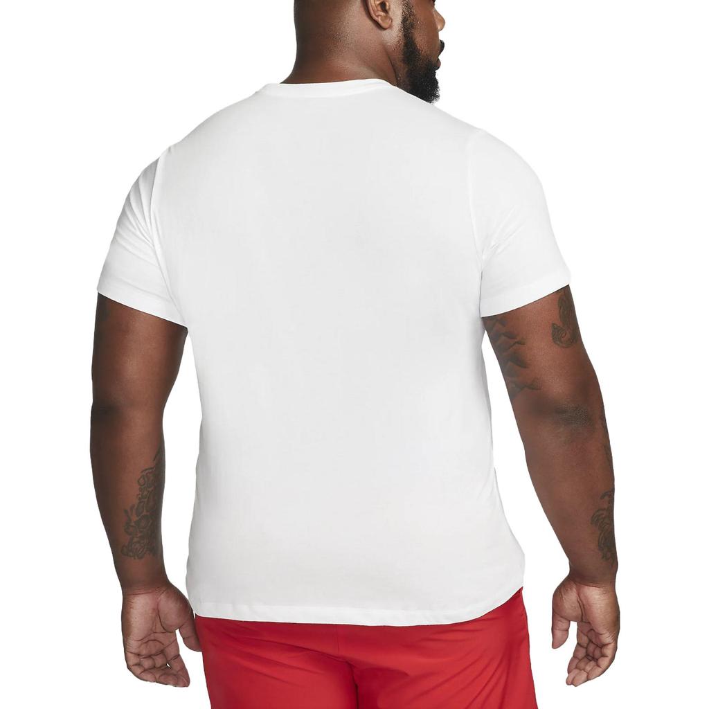 New Nike T Shirts Men's White DA1594-100
