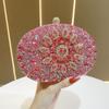 Borsa da Sera Girasole Diamante d'Acqua Pochette Lussuosa con Perline per Eventi Formali