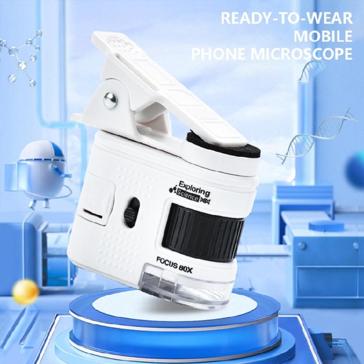 Easy to Carry Small Microscope with Powerful 1000X Magnification User Friendly Microscope for Hobbyists & Professional