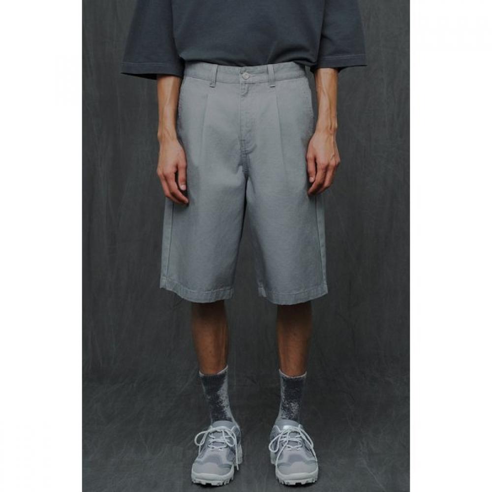Light Gray Dying Shorts Cqpam25411gyl