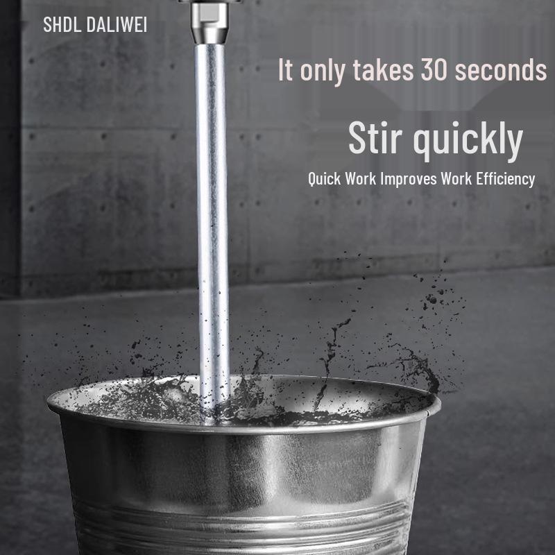 Multi-Function Electric Hammer Drill with Mixer Rod for Dust, Cement, Paint, and Putty Applications