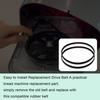 Compatible Bread Machine Drive Belt for Sunbeam 5891, 5891-33 and Rosewill R-BM-01, Bread Maker Motor Rubber Belt Replacement, 2PCS