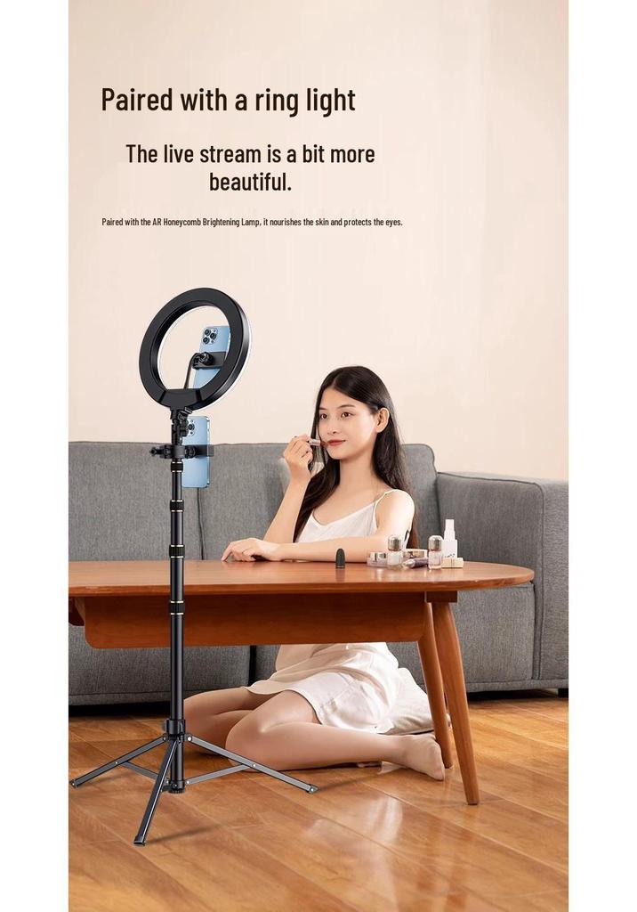 Mobile Phone Holder & Selfie Stick Tripod for Outdoor Photography and Live Streaming.