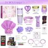 Birthday Gift Baskets for Women, 21 Piece DIY Surprise Photo Pop Up Box Self Care Gift Kit for Mom Her, Get Well Soon Sympathy Spa Christmas Mother's