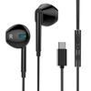 QISI Type-C In-Ear Hi-Fi Headphones with Mic, DAC, 4-Pole, Call Support, and Volume Control