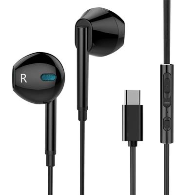 QISI Type-C In-Ear Hi-Fi Headphones with Mic, DAC, 4-Pole, Call Support, and Volume Control