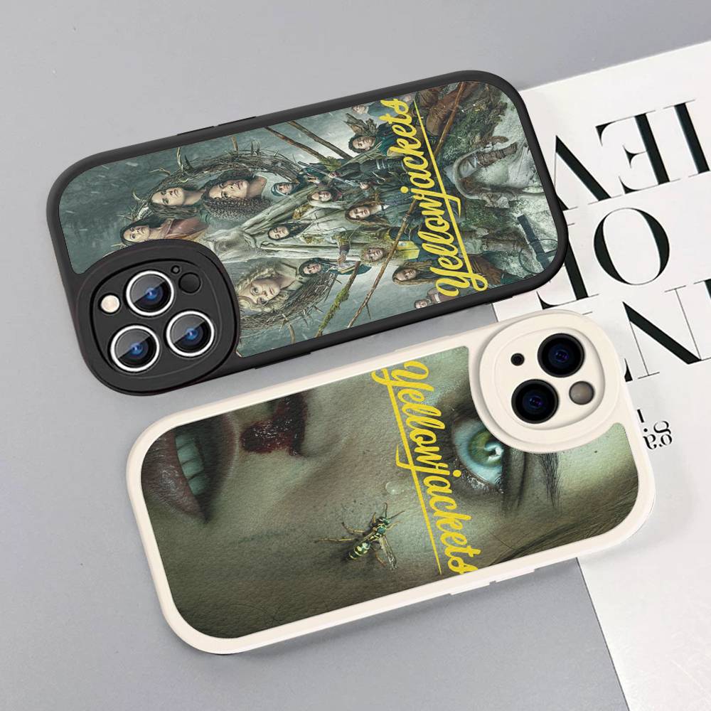 TV Horror Yellowjackets Phone Case For IPhone 16 15 14 13 12 11 Pro Max Plus 16E Soft Leather Cover
