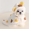 Winter Autumn Pet Hooded Blanket Cloak Indoor Fleece Dog Sleeping Cape Puppy Poncho Coat French Bull Outfit