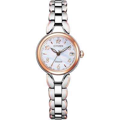 Citizen ES9474-59W ( Uhr EXCEED Eco-Drive Funkuhr Titania Happy Flight) Runde Uhr