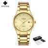 WWOOR Top Luxury Watch For Men 3ATM Waterproof Stainless Steel Date Clock Sport Men's Watch Quartz Wristwatch Relogio Masculino