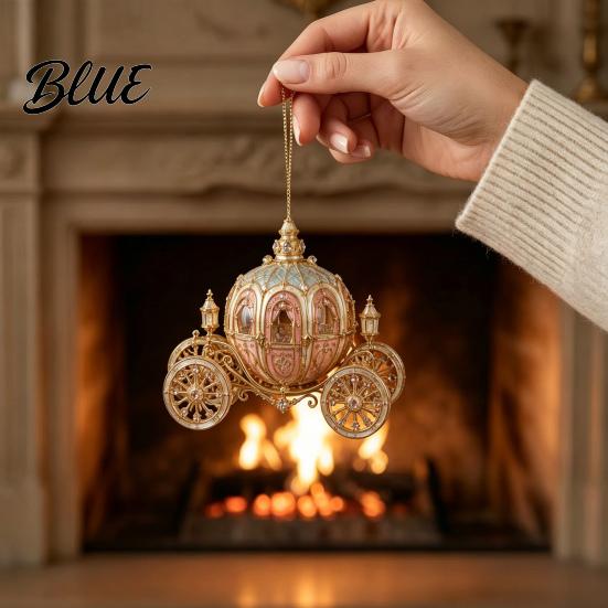 Celebration Tree Trim Christmas Magic Castle Hanging Ornament Acrylic Festive Holiday Decor Pendant for Durable Winter Ornament Home Party