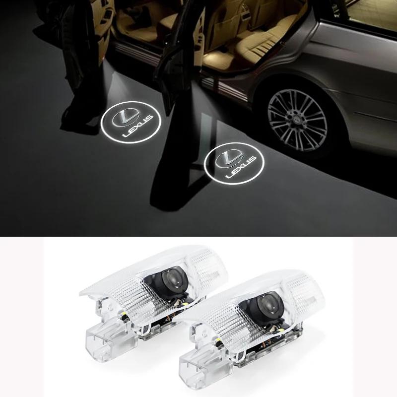 

For Lexus RX330 IS250 Ct200h ES300h RX350 IS300h NX300h RX400h ES350 RX450h HD Car Door Lamp Projector Badge Welcome Light