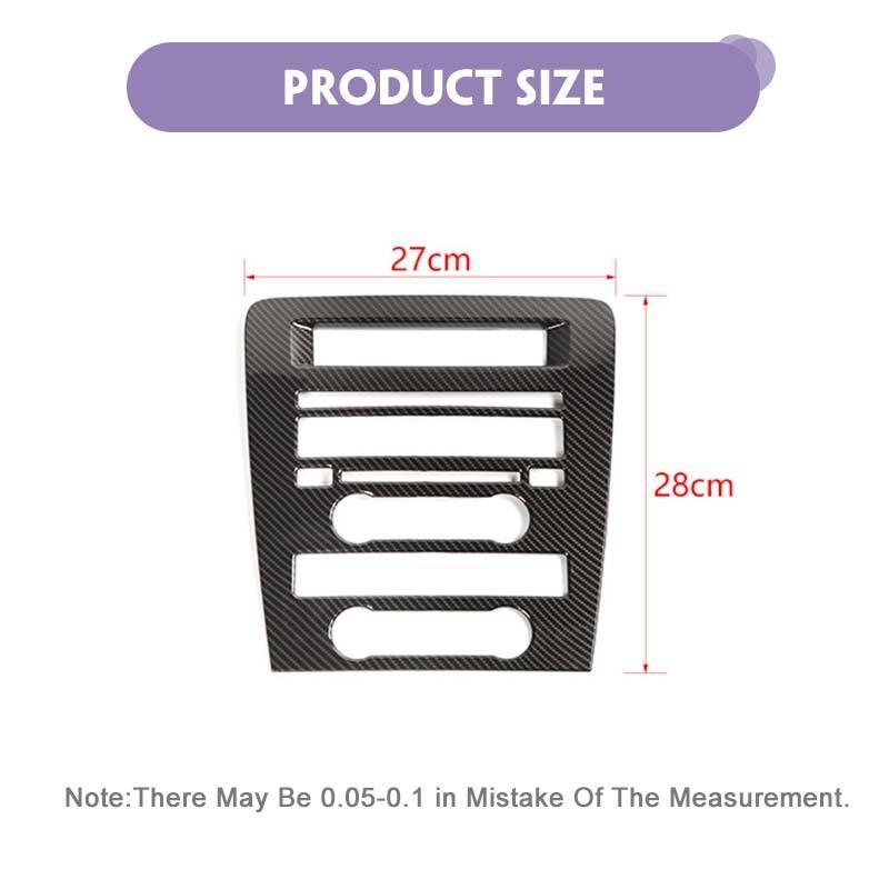 Autocolante de acoperire decorative pentru panoul de navigație cu control central al mașinii, potrivite pentru Ford Mustang 2009-2013, accesorii interioare ABS