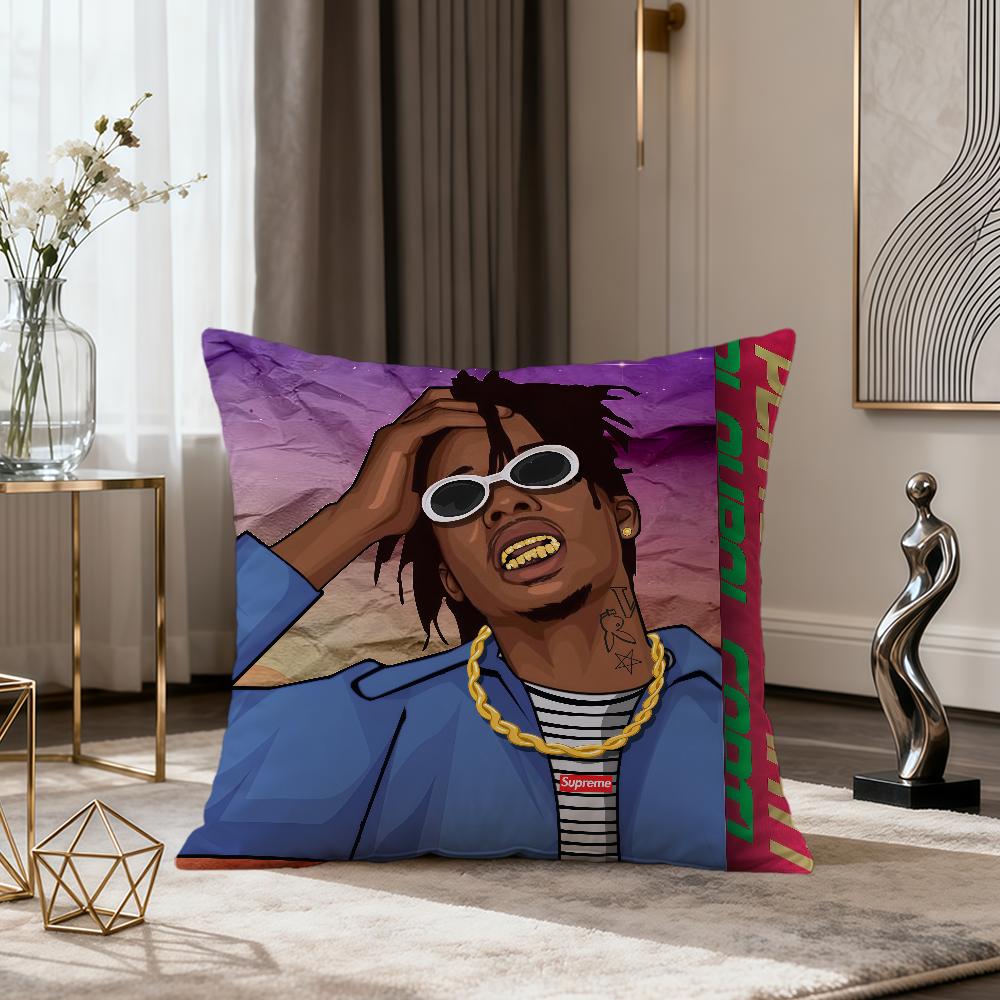 

Singer rapper cool PPlayboi CCarti soft Comfort Pillowcase for Sofa nap Living Room party Home pet Decor Pillowcover 30x30CM(12x12in)