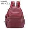 Woman Travel Bag BGenuine Leather Backpack Girls Female School Bag Soft Cowskin Lady Bagpack Double Shoulder Travel Backpack