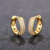 Exquisite Fashion Micro Shop Zircon U-Shaped Earrings Girl Wedding Valentine'S Day Gift Jewelry Pendant Wholesale