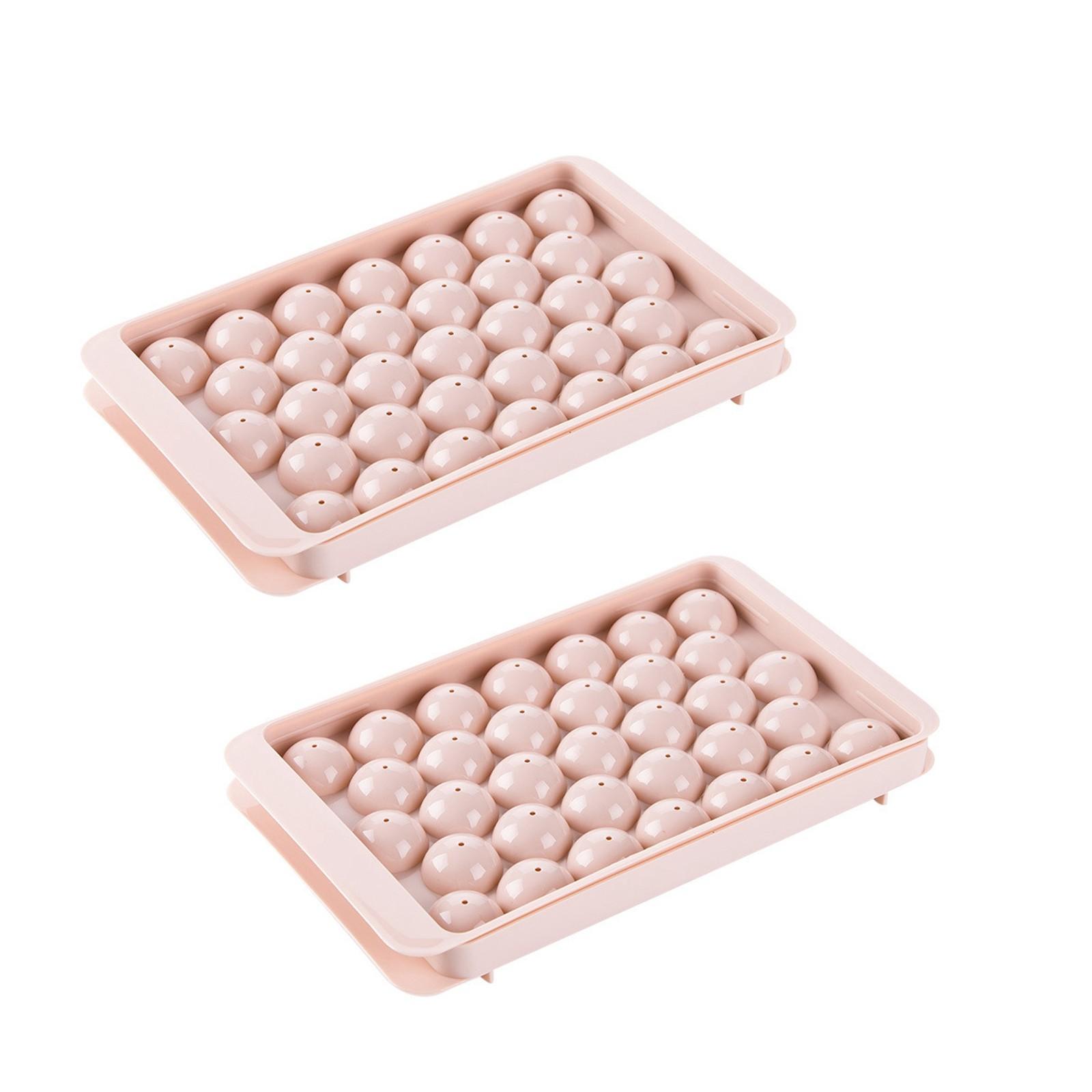 

Ice Mould Capacity Reusable Dessert Chocolate Making Of Ice Ball With Cover One Size рожевий