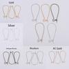 50pcs/lot 18-38 Mm Gold Bronze French Lever Earring Hooks Earring Hooks Earring Ear Wires Findings DIY Jewelry Making Wholesale