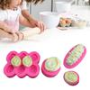 Fondant Molding Tool Flexible Silicone Cake and Cupcake Decorating Mold Cucumber/Abalone Shaped Dessert Making Mold