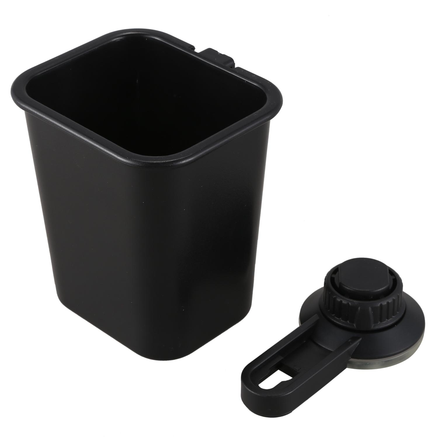 

ABWR-1 Настольный держатель-стакан для зубных щеток на присоске Пластиковый держатель Ящик для хранения зубной пасты Для кухни Ванной Туалета чёрный