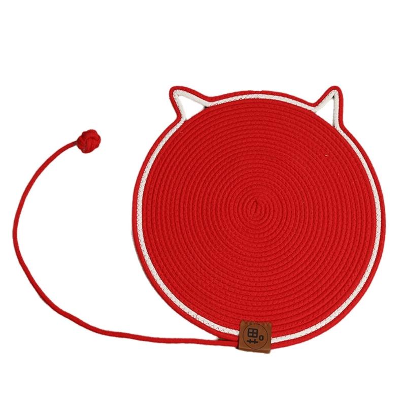 Reversible Cats Scratcher Mat Durability Indoor Grinding Claws Cats Training Toy for Cats Playtimes