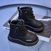 Boys' and Girl's Snow Boots | Fleece-Lined Warm Bread Shoes for Toddlers & Young Kids, Anti-Slip Soft-Sole Winter Boots