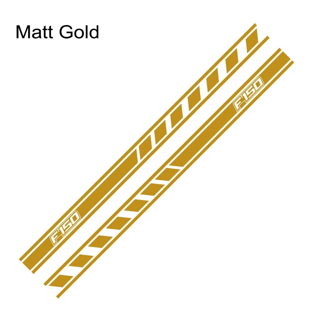 Pickup Door Side Stickers For Ford F 150 Raptor Truck Graphics Skirt Stripes Decor Decals Vinyl Cover Auto Tuning Accessories