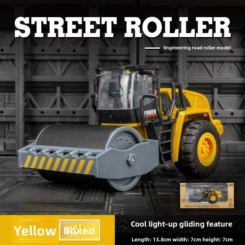 Engineering Vehicle Bulldozer Model With Flashing Lights For Collectors Kids And