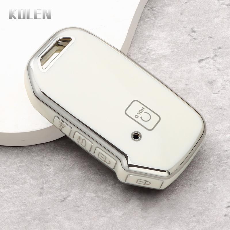 Tpu Car Remote Key Case Cover Shell Fob For Kia K3 Kx3 Kx7 K5 Sportage Carnival Mpv Telluride Sx Gt Line Keyless Car Accessories
