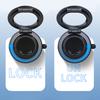 Magnetic Phone Holder 360° Universal Rotation Adjustable Car Mount Strong Vacuum Suction Foldable Ultra-Thin Phone Stand for Windshield Table Top