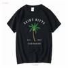 Saint Kitts Caribbean Palm Tree Est 1967 T-shirt