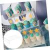 Plastic Cake Pp Holder 16 Holes Push Stand For Snack Rack Dessert Display
