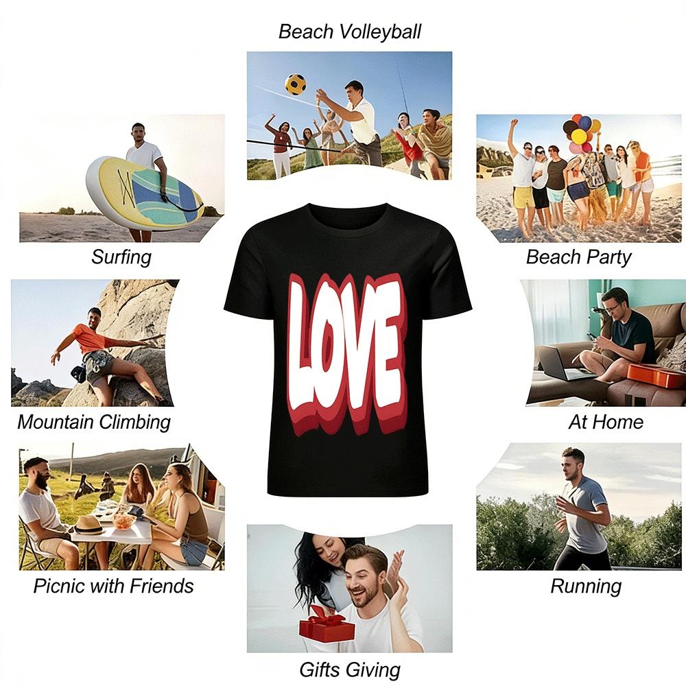 LOVET Pure cotton T-shirt